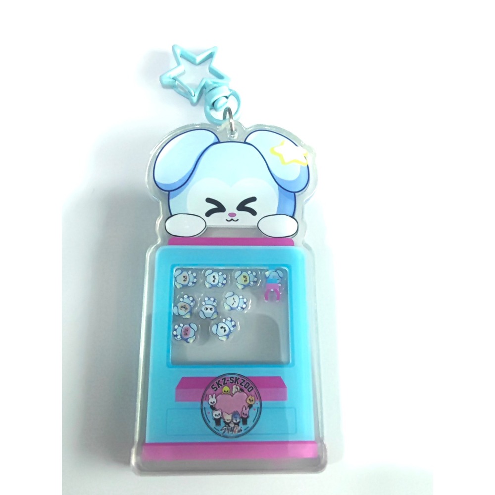 Stray Kids Inspired Tasy Claw Machine Shaker Keyrings - TASY
